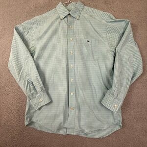 Vineyard Vines Mens Medium Classic Fit Tucker Plaid Button‎ Down Shirt